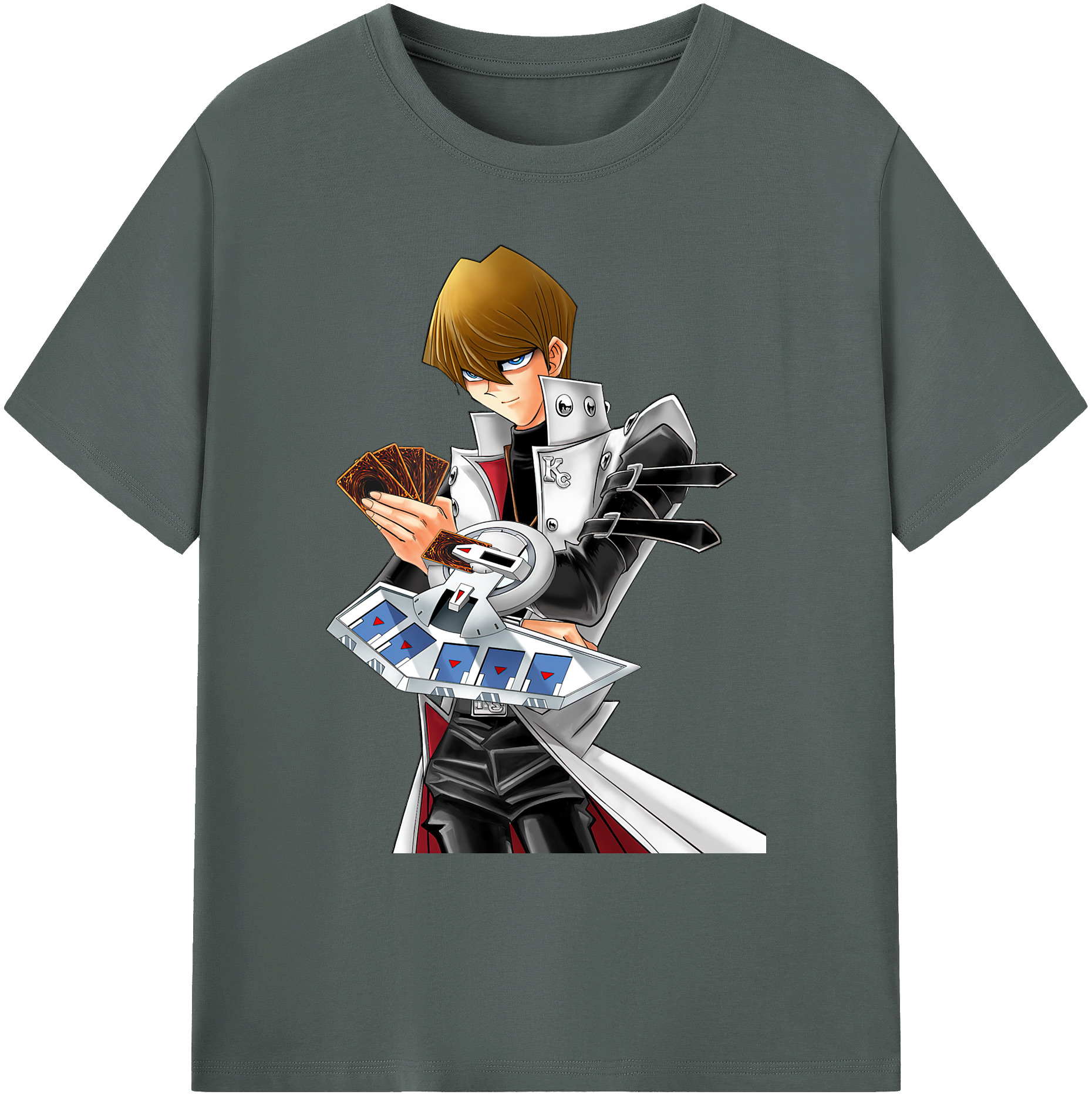 （画像用） 遊☆戯☆王 Yu-Gi-Oh! 綿100％ メンズ半袖Tシャツ｜肌触りやわらか＆通気性